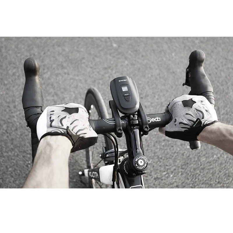 Sale Shanren Waterproof USB Rechargeable 2400MAH Bicycle Headlight XM-L2 2LED 800LM Front Bike Light With OLED Screen 4