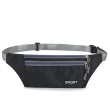 Ультра-тонкий Унисекс Бег Талии Мешок Открытый Спорт пакет на застежке