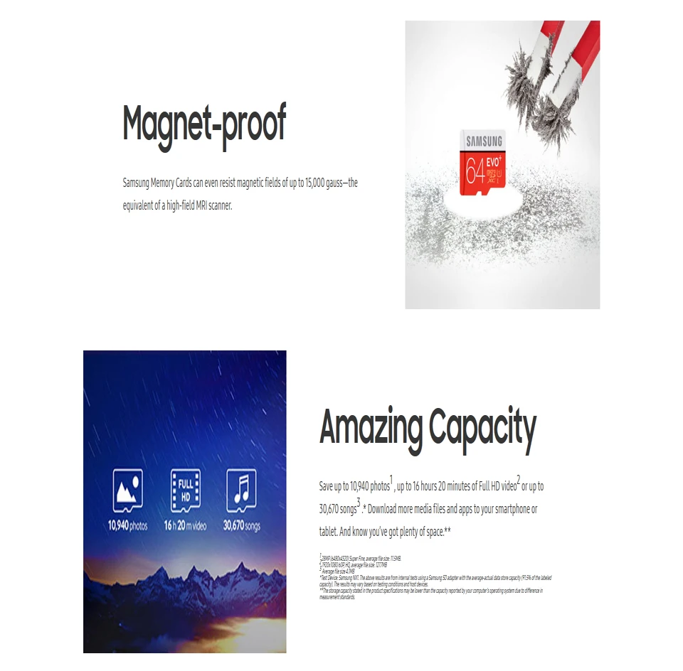 MicroSDXC EVO+ Memory Card w Adapter 64GB (5)