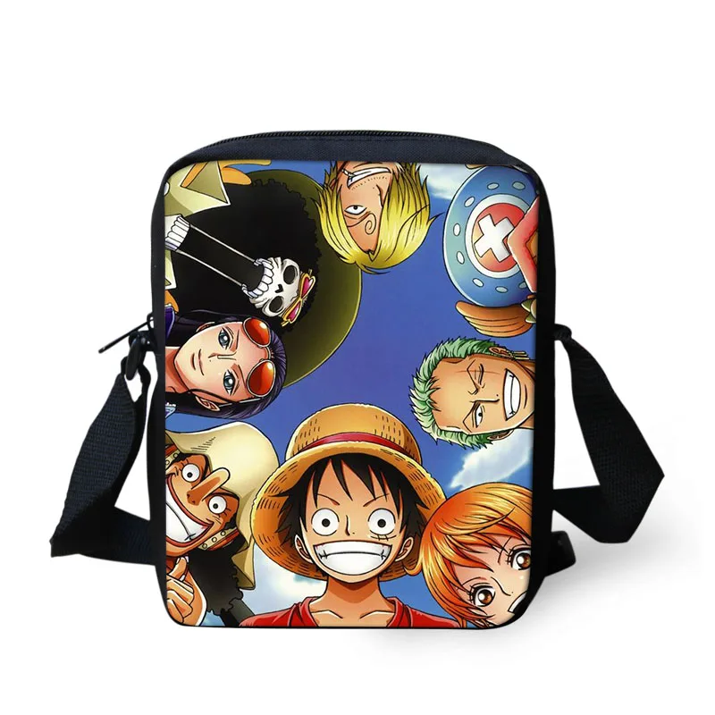 

2019 ONE PIECE Crossbody Bags for Women amd Men Kids Cartoon Luffy Water Repellent Personalized Shoulder Bag Male Customization