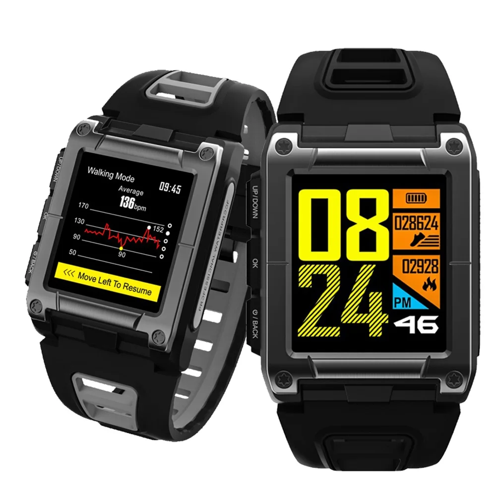 

S929 GPS Sport IP68 Waterproof Swimming Smart Watch Heart Rate Monitor Thermometer Altimeter Color Screen Smartwatch