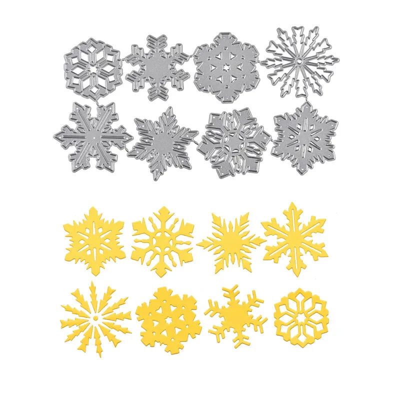 

Naifumodo Snowflake Dies Flower Metal Cutting Dies New 2019 for Card Making Scrapbooking Embossing Cuts Decor Stencil Craft Dies