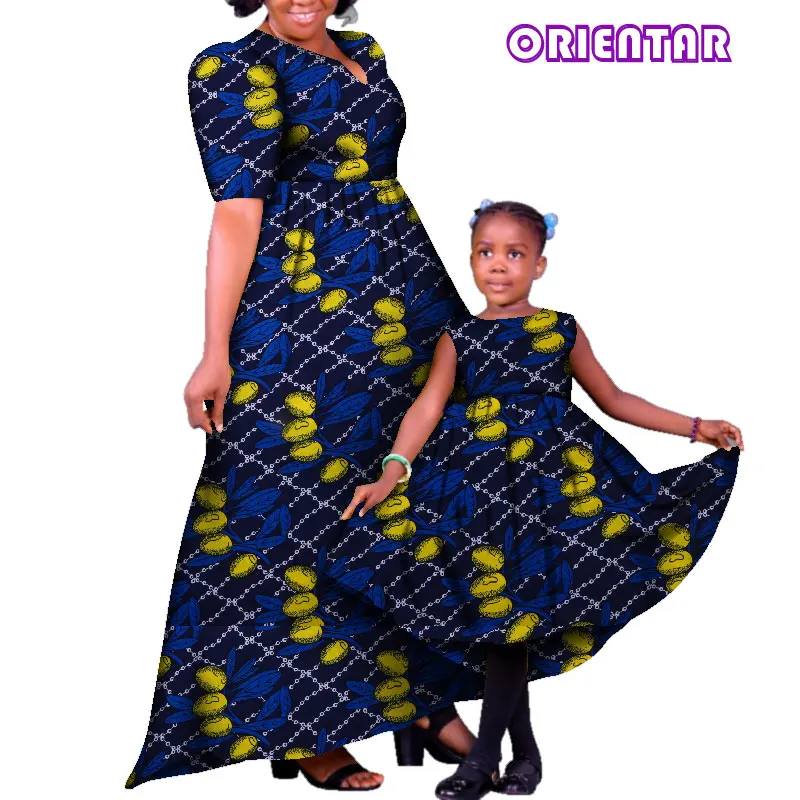 kitenge designs for mother and daughter