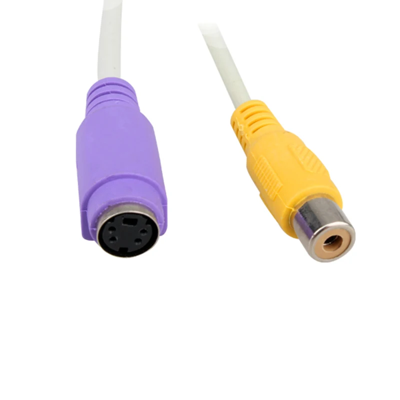 15-контактный Sub-D VGA SVGA к ТВ RCA S-Video S видео кабель адаптер конвертер Новый XR649 |