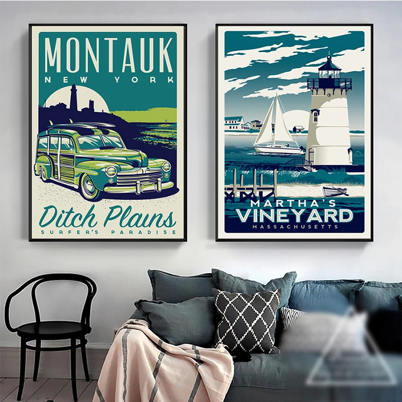 Get Vintage strand wandkunst HD Vintage Strand Wandkunst