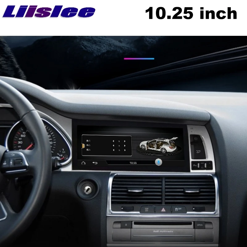 Best For Audi A6 A6L 2004~2011MMI 10.25 inch NAVI LiisLee Car Multimedia Wireless CarPlay GPS WIFI Audio Radio Frame Navigation 15