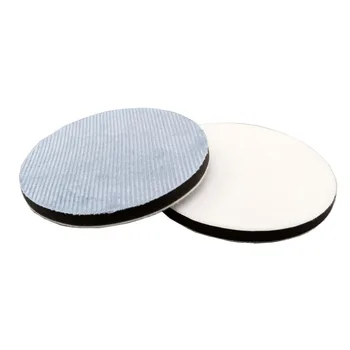 

5 Inch Blue Corduroy sponge buffing pad foam waxing pad for Dual Action & RO Polisher