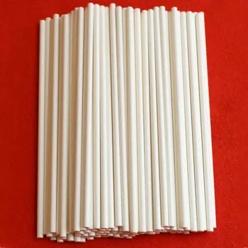 

100 Pcs Hollow Stick / Solid Core Paper Lollipop Sticks Stick Lolly For Fondant Candy Chocolate Cake Pop Cupcakes Making Mould