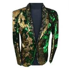 Горячая Бар мужской властный сценический костюм певец костюмы для ночного шоу Мужской рок DS представление костюм мужской длинный костюм