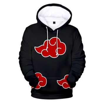

Naruto Cosplay Hoodie Akatsuki Sweatshirt Anime Itachi Uchiha