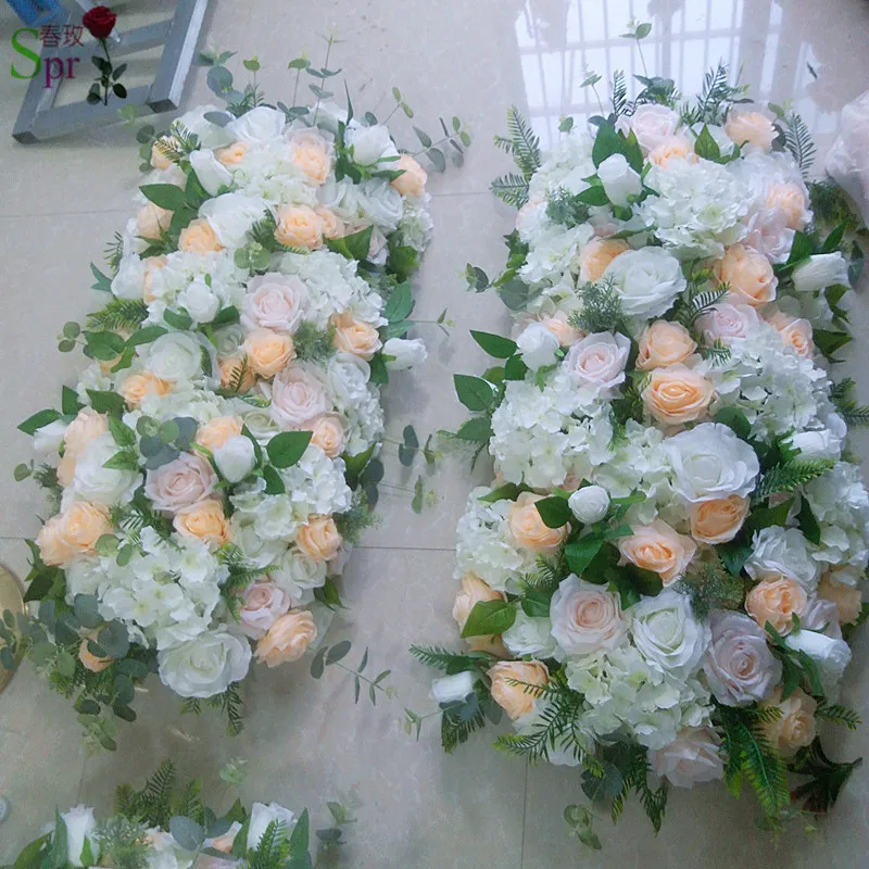 SPR 50CM table centerpiece flower ball wedding artificial flower arrangement for arch 2m 1m table runner wedding table flower SPR 50CM table centerpiece flower ball wedding artificial flower arrangement for arch 2m 1m table runner wedding table flower