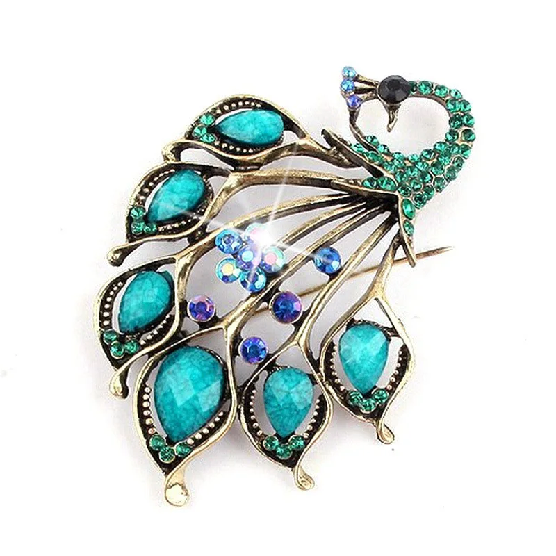 2018 Crystal Lapel Pin Fashion Women Jewelry Brooches for Women Brooch