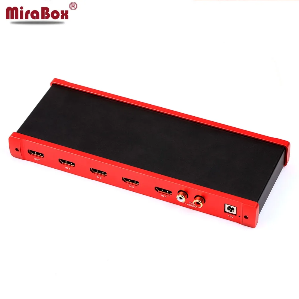 

HDMI Multi-viewer IR No-delay 4x1 Quad High Speed Switches Seamlessly Screen Splitter Support 4 HD1080P Signal Screen Split