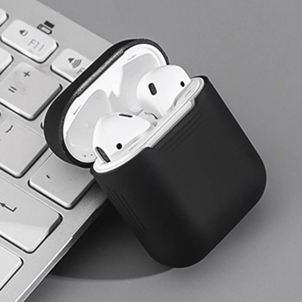 Мягкий силиконовый чехол для Airpods Air Pods противоударный защитный наушников