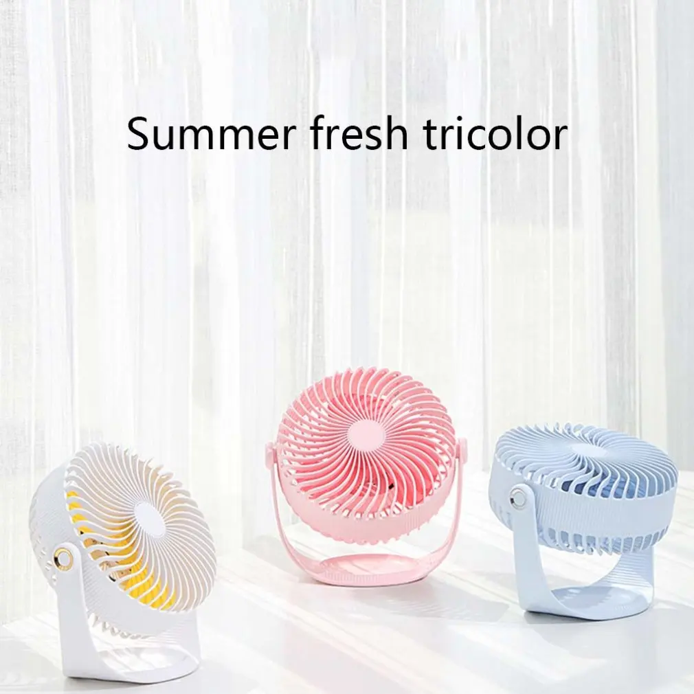 

F21 Mini USB Rechargeable Handheld Fan Portable Striped Fan Home Student Portable Desktop Office Fan Outdoor