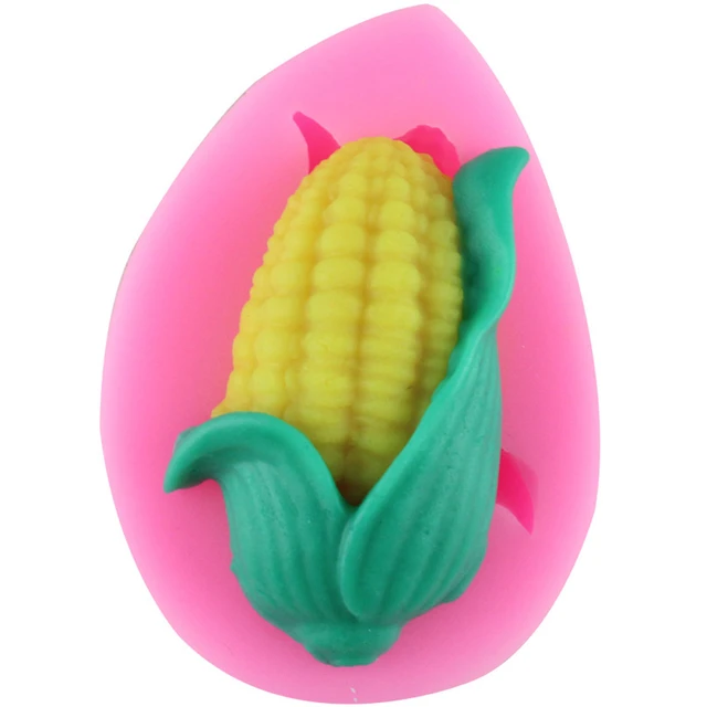 3D Corn Fondant Silicone Mold-corn Candle Mold-aromatherapy Candle