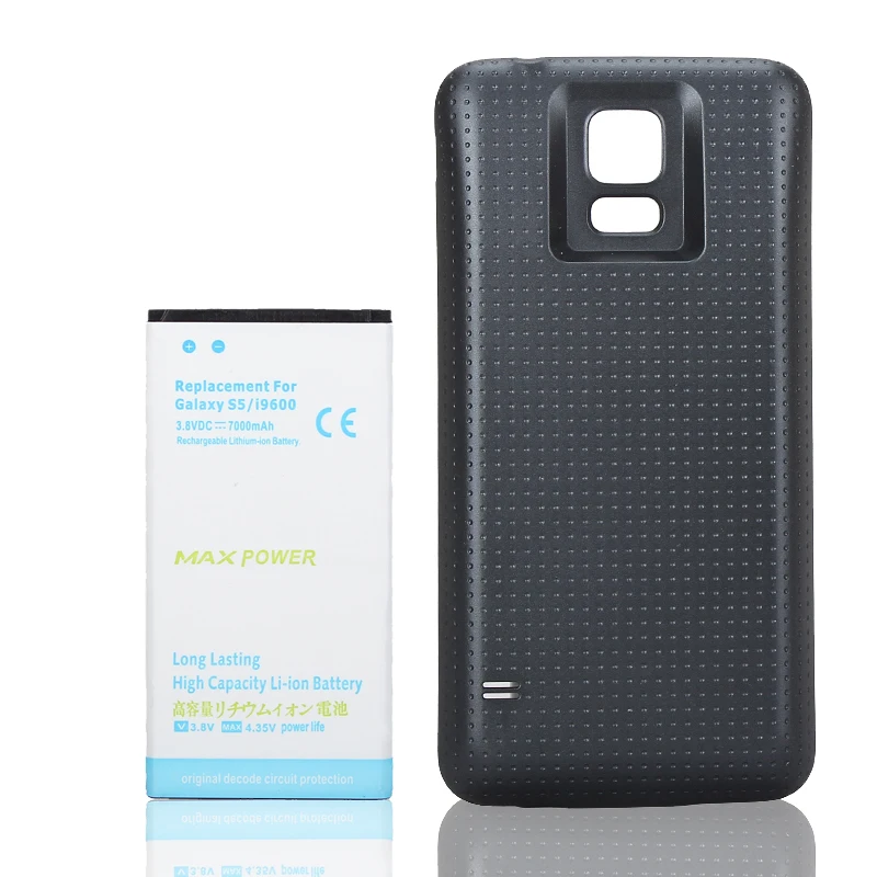 Аккумулятор для Samsung Galaxy S5 i9600 G900F мобильный телефон с большой емкостью 7000 мАч