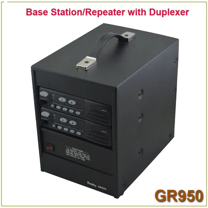 Новинка GR950 двухсторонняя рация базовая станция/ретранслятор VHF 136 174 МГц 25 Вт 4