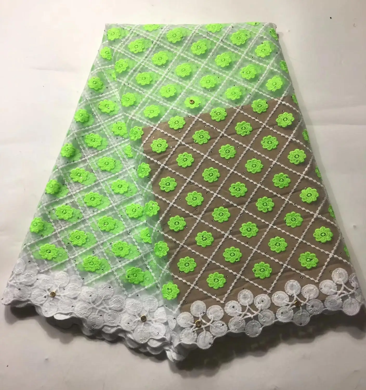 

African Lace Fabric 2017 Embroidered Nigerian Laces Fabric Blue Color High Quality French Tulle Lace Fabric For Women(JY-5-19