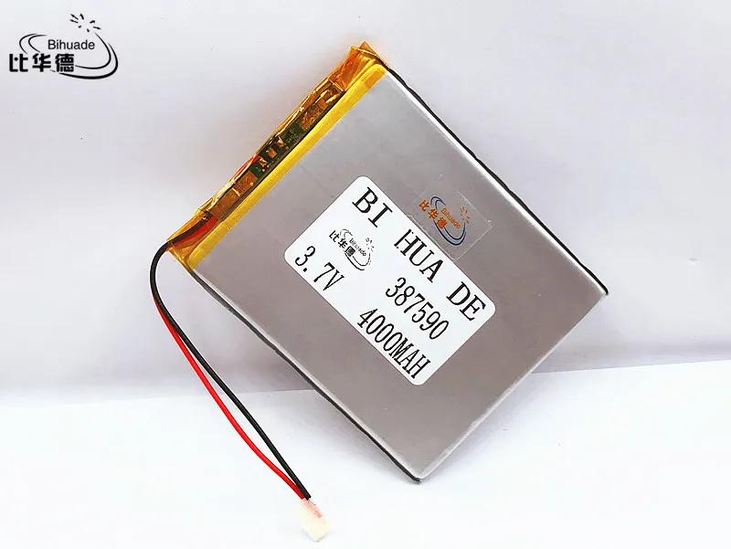 Li-po 387590 battery.3.7V 4000 мАч(полимерный литий-ионный аккумулятор) литий-ионный аккумулятор для планшетного компьютера 7 дюймов MP3 MP4