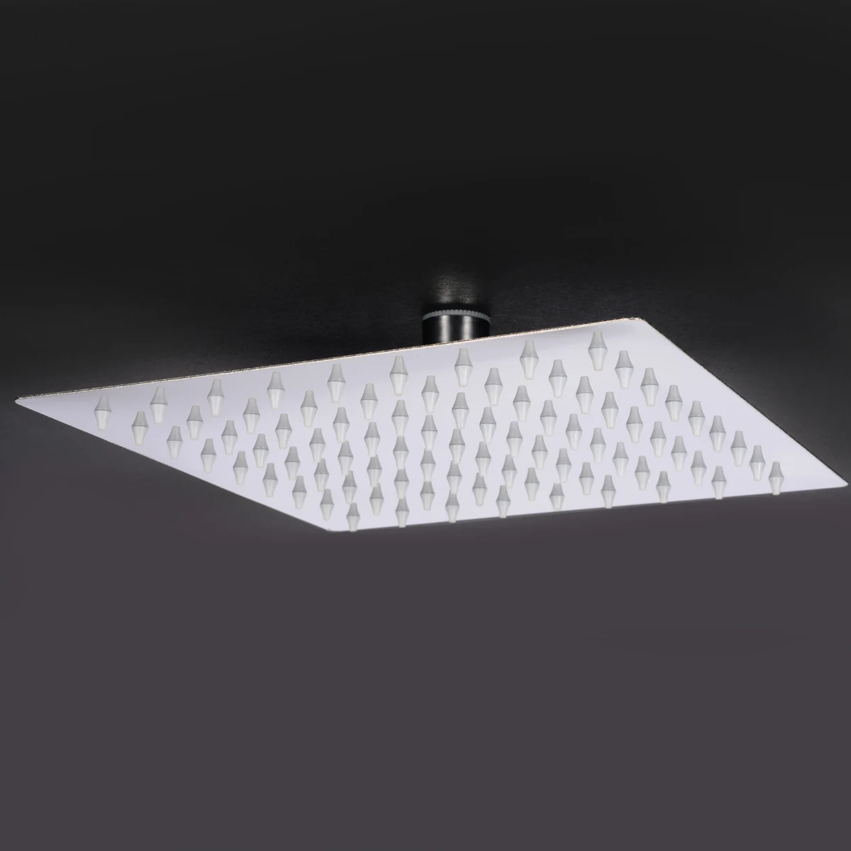 Large Square Stainless Steel Shower Head Bath High Pressure Rainfall Shower Head New 8'' Water Saving Bathroom Hardware