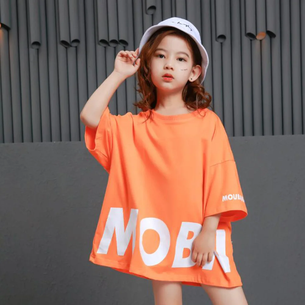 Kids Loose Ballroom Modern Jazz Hip Hop Dance Competition Costume for