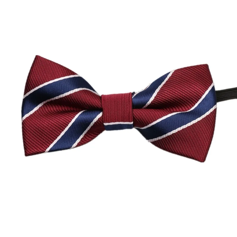 HOOYI Kids Bow Tie Cartoon Stripe Kids Necktie Dot Bowties for Children Party Small size Ties