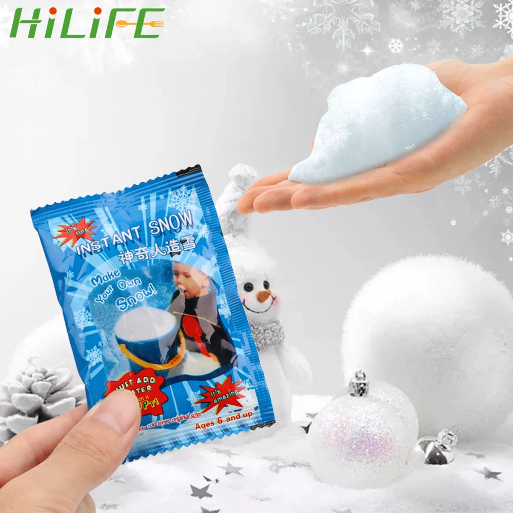 

Festival Xmas Party Decorations Christmas New Year Wedding Decor Fake Magic Instant Snow Artificial Snowflakes Artificial Snow