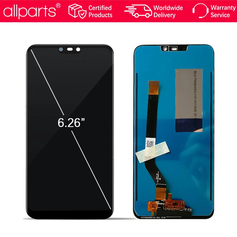 6 26 New LCD For Huawei Honor 8C Display Touch Screen Digitizer