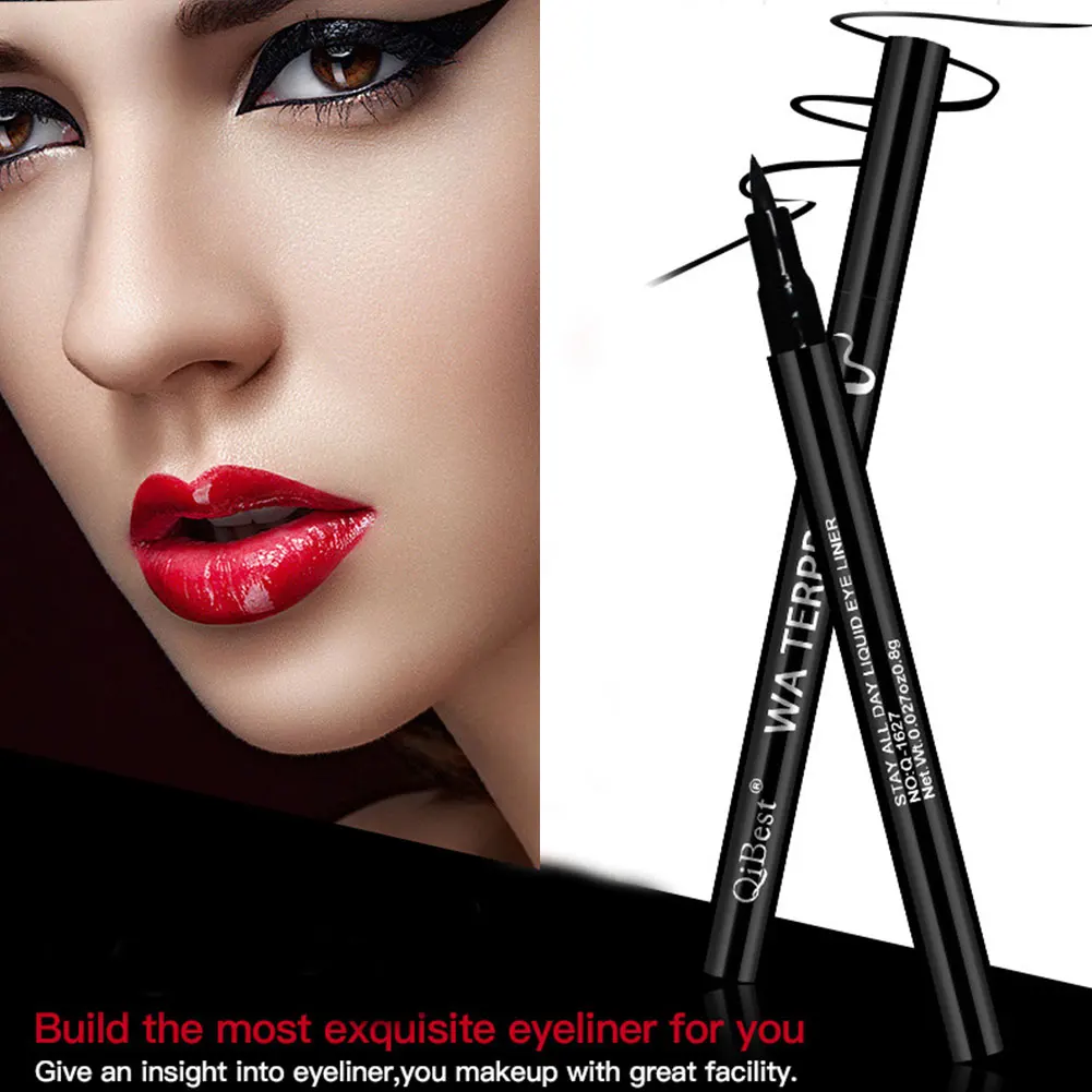 

Waterproof Smooth Liquid Eye Liner Pen Quick-drying Makeup Eyeliner Cosmetics