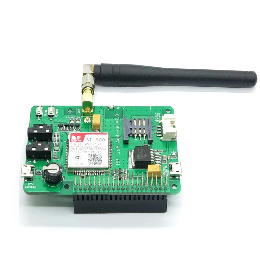 Prix pour Livraison Gratuite Itead Framboise Pi 3 SIM800 GSM/GPRS Module Ajouter-sur V2.0 également pour Raspberry pi 2 Prix pour Livraison Gratuite Itead Framboise Pi 3 SIM800 GSM/GPRS Module Ajouter-sur V2.0 également pour Raspberry pi 2