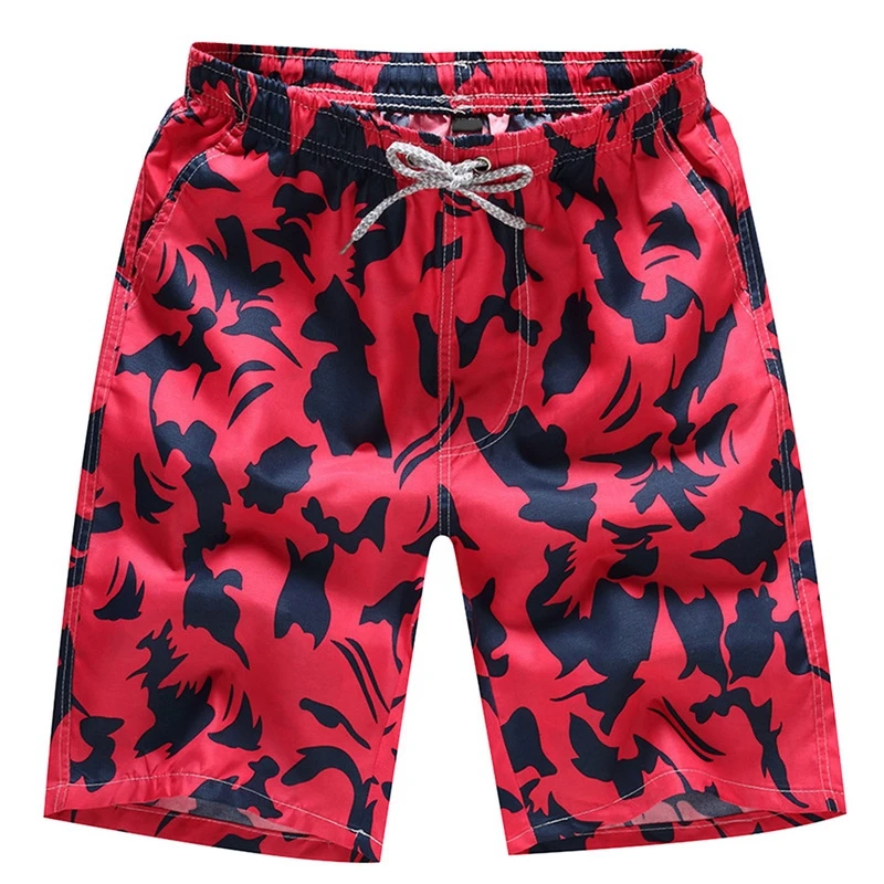 

MJARTORIA 2019 Beach Casual Male Shorts Quick Dry Sports Loose Shorts Surf Beach Swimming Runing Pants Short Men Boardshorts