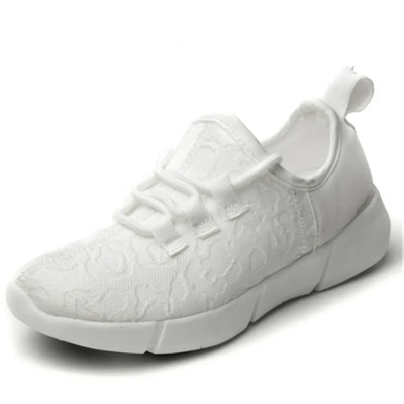 Size 25-46 New Summer Led Fiber Optic Shoes for girls boys men women USB Recharge glowing Sneakers Man light up shoes4