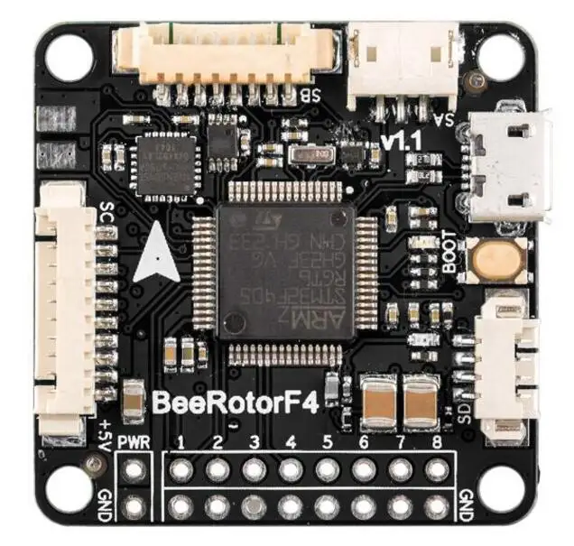 

BeeRotor F4 integrated OSD version FPV flight controller for QAV racing drone spare parts accessories