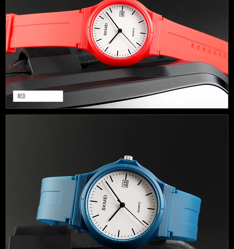 Детские часы Элитный бренд часы SKMEI модная одежда для девочек женские кварцевые часы-браслет для детей Часы Простой Дизайн Часы для