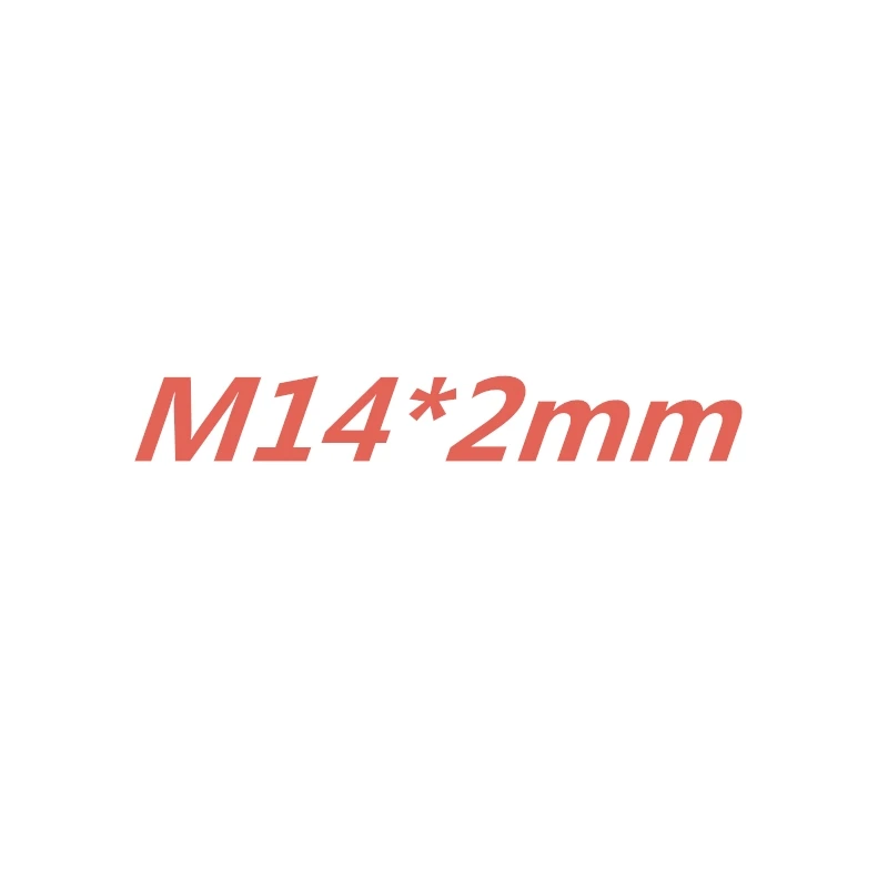 Высокое качество M9 M10 M11 M12 M14 Набор для ремонта резьбы Набор для ремонта авто профессиональные инструменты - Цвет: M14x2