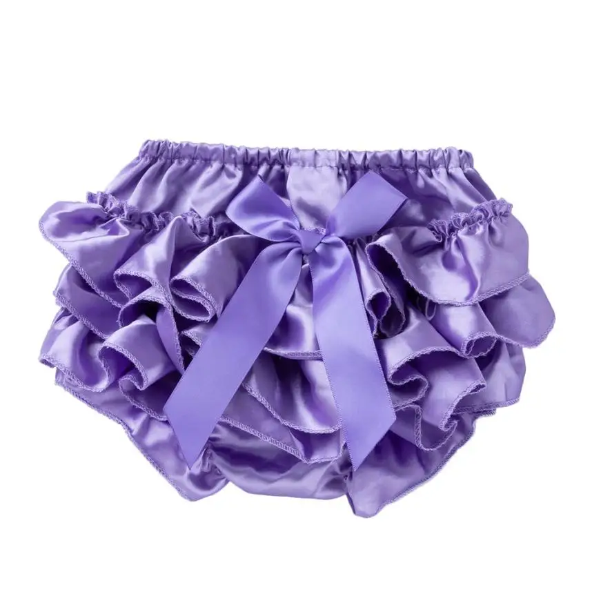 Arloneet Toddler Baby Infant Girl Bowknot Ruffle Bloomer Nappy Underwear Panty Diaper CS21