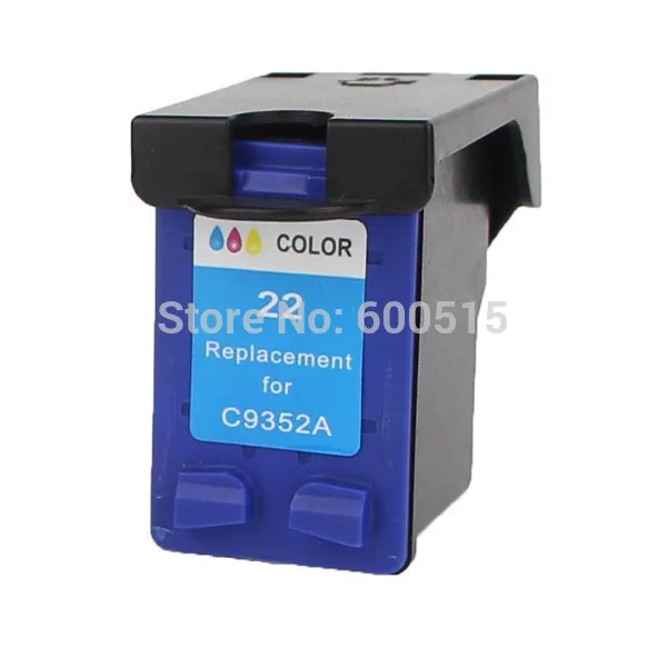 

1pc compatible ink cartridge hp22XL HP22 for 3910 3920 3930 3940 D1311 D1320 D1330 D1341 D1360 D1420 D1430 D1468 D1520 D1530