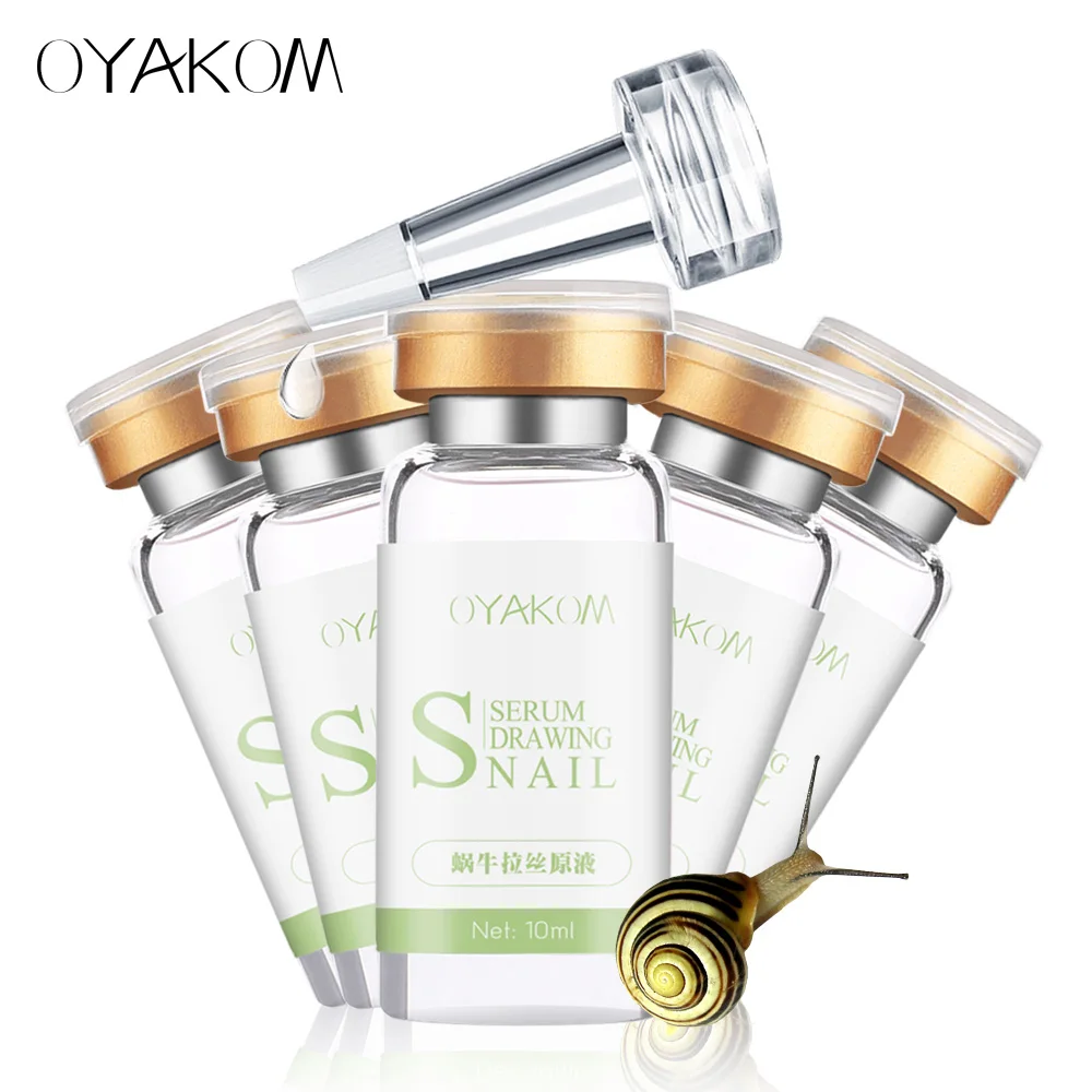 Hyaluronic Acid+aloe Vera+collagen Peptides Serum Face Moisturizer Vitamin C Whitening Snail Serum Skin Care Anti-Aging Cream