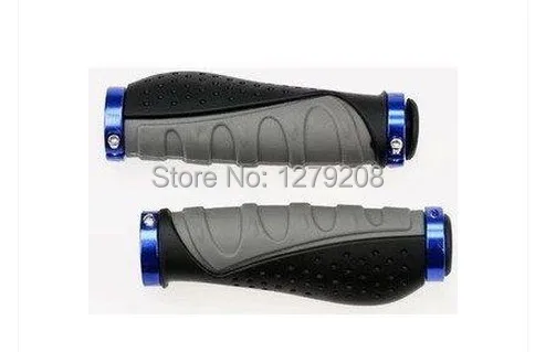 

free shipping Folding bikes Bilateral lock TPR stop slippery rubber Bicycle handlebar , grip bike