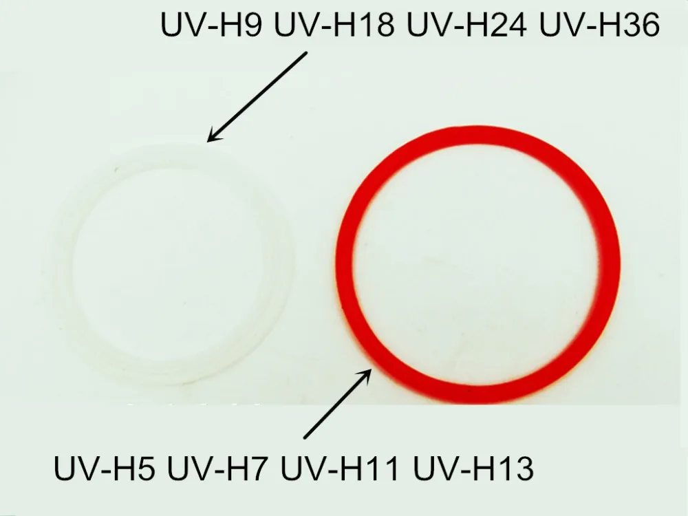 6 шт. в партии, запасное уплотнительное кольцо для стерилизатора JEBO, светильник с УФ-лампой, внутри аквариума, пруда, аквариума, осветлитель, фильтр для воды