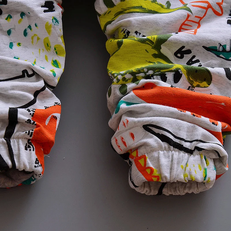 Neon Color Dino Track Suit 3 Pcs Set