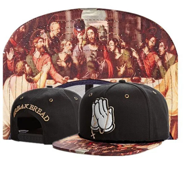 Бренд PANGKB GLDN Break Bread cap pray Jesus Christ, черная бейсболка, Весенняя Кепка для мужчин и женщин, повседневная Кепка-бейсболка от солнца - Цвет: 6