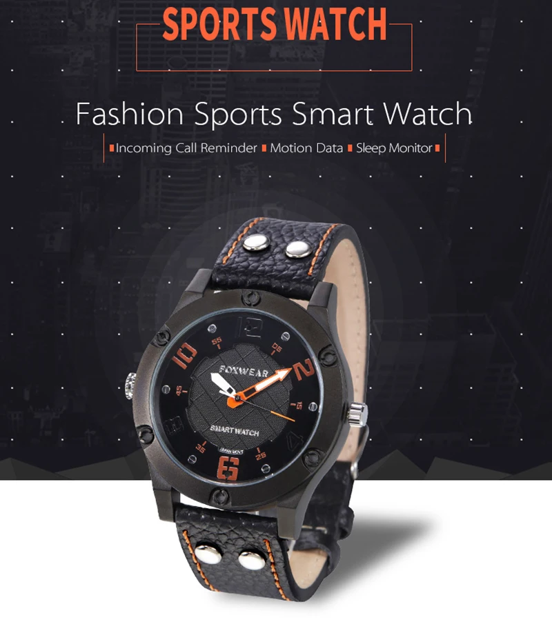 

Smart Bluetooth 3.0 MP3 Watch With Pedometer Sleep Monitor Calorie Consumption Via Mobile APP for Android 4.3 IOS 7.0 above