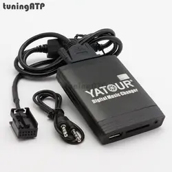 YATOUR цифровой музыки чейнджер AUX-IN SD USB MP3 адаптер для Peugoet Blaupunkt RD4 радио