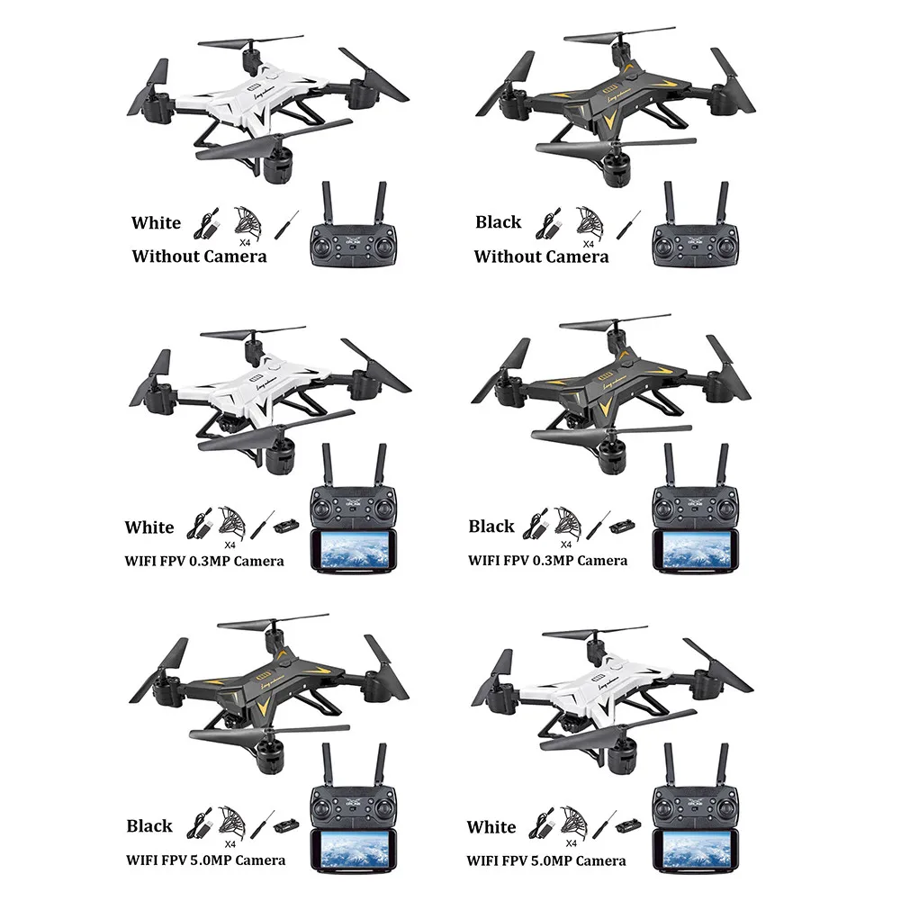 KY601S RC вертолет Дрон с камерой HD 640/1080P wifi FPV селфи Дрон Профессиональный складной Квадрокоптер 20 минут батарея