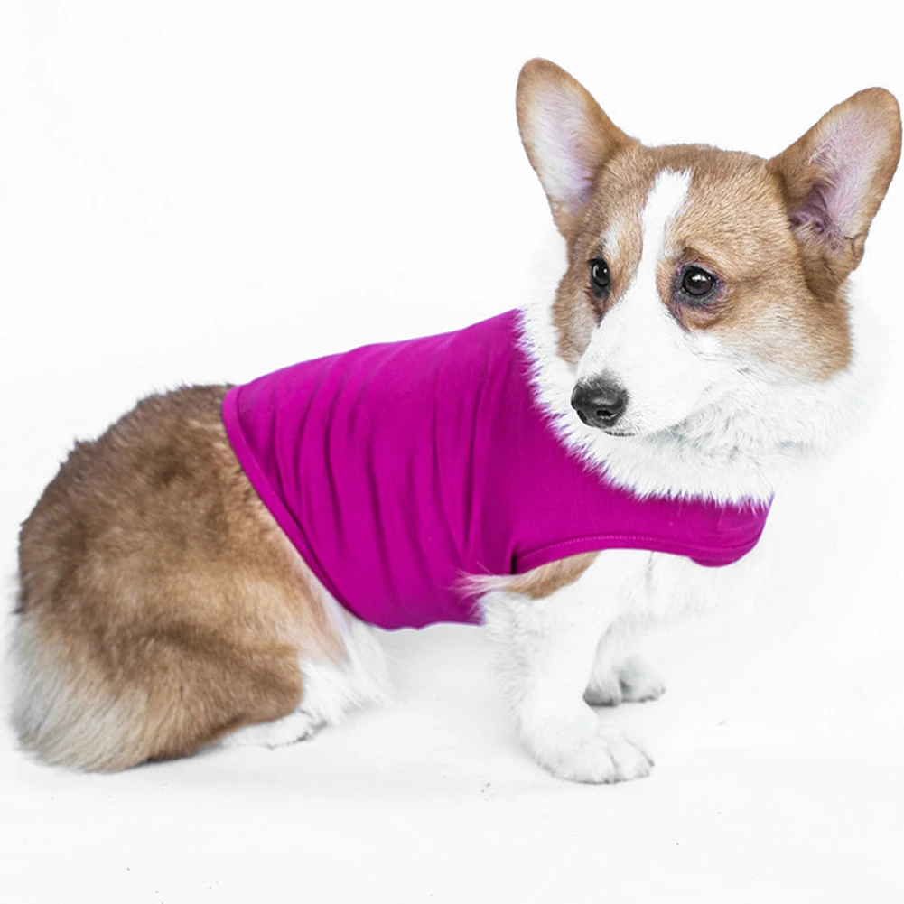 Dog Jacket Stress Relief Protection Casual Washable Cotton Blend Magic Sticker Unisex Anti-Anxiety Pet Soft Calm Breathable | Дом и сад