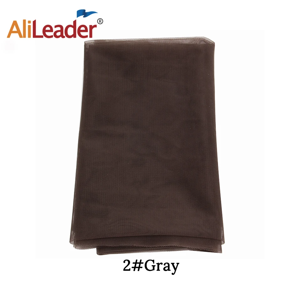 Alileader 1 Yard Light Brown Lace For Wig Making Wig Caps Lace Wigs Material Closure Frontal Foundation Wig Accessories Tools