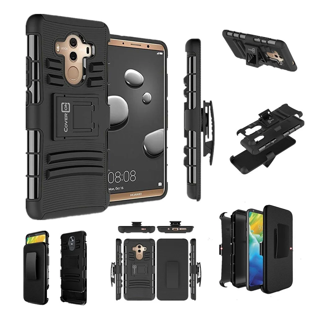 

Heavy Duty Rugged Belt Clip Holster Hard Armor Case for Prestige 2/Maven 3/Prelude Plus case Plastic Kickstand Shell Coque cover