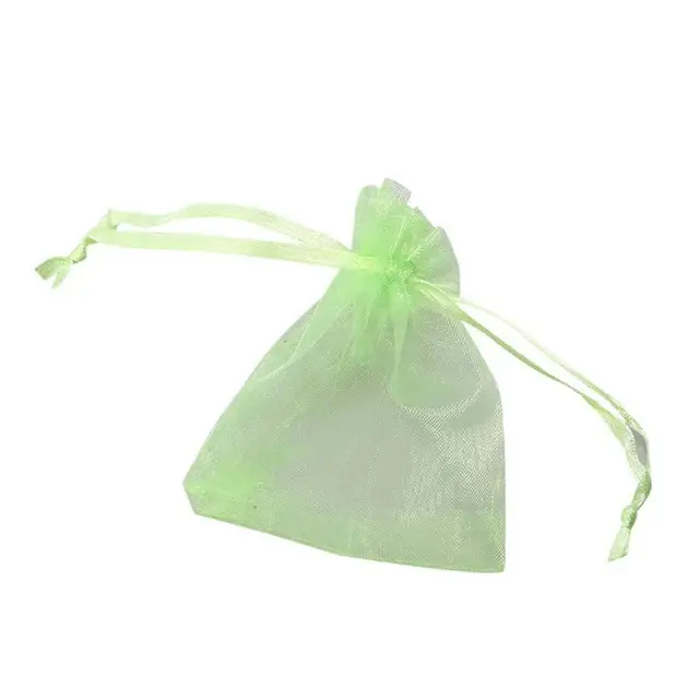 100pcs 7*9cm Organza Drawstring Gift Bags Wedding Favor Bags Jewellery Bags Embalagem Para Presente Christmas Gift Bags